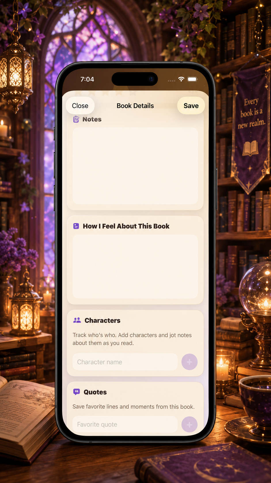 EverChapter reading interface